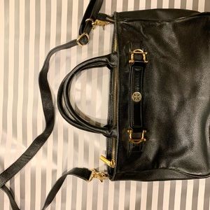 Tory Burch leather zippered Satchel/crossbody